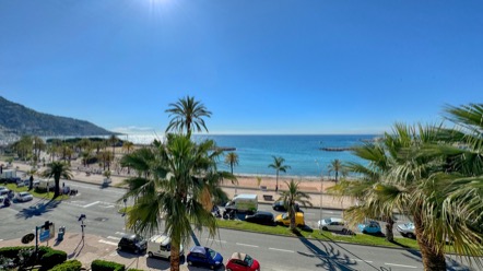 3 pièces vue Mer Menton Garavan  2